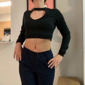 Sexy cropped top